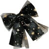 Black Holiday Sparkle Bow Clip - Hair Accessories - 1 - thumbnail