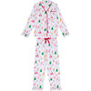 Women's Hilton Christmas Magic Long Set, Multicolour - Pajamas - 1 - thumbnail