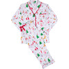Women's Hilton Christmas Magic Long Set, Multicolour - Pajamas - 2