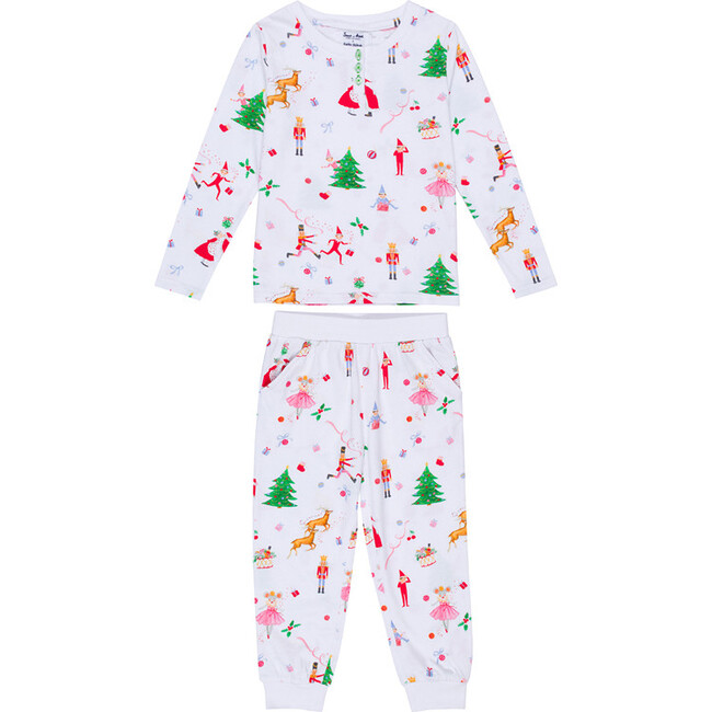 Hilton Christmas Magic Long Set, Multicolour - Pajamas - 1