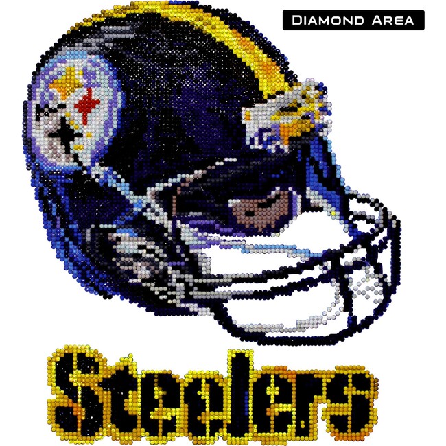 NFL Pittsburgh Steelers Diamond Art Craft Kit - Arts & Crafts - 2