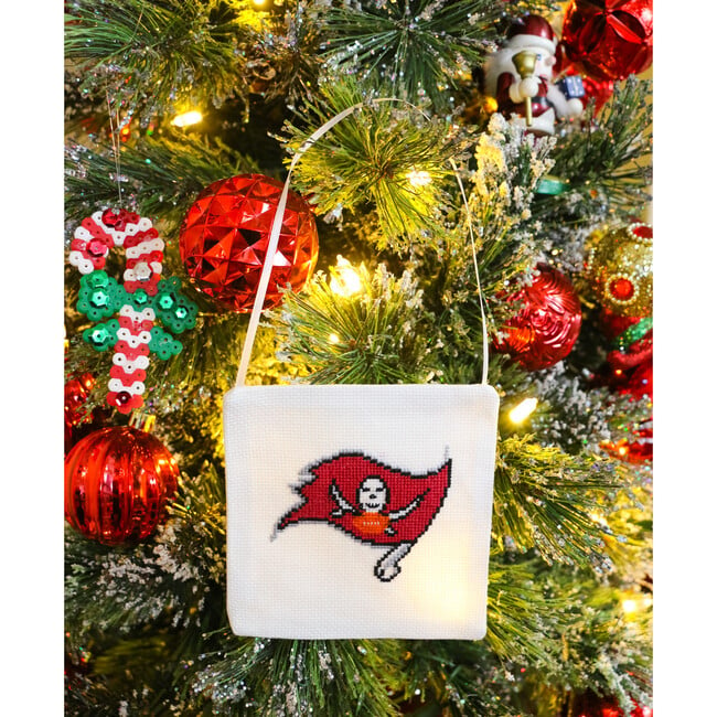 Tampa Bay Buccaneers Tree with Hat Ornament