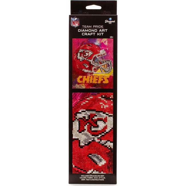 NFL Kansas City Chiefs Diamond Art Craft Kit - Arts & Crafts - 1