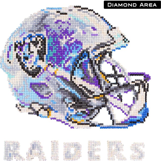 NFL Las Vegas Raiders Diamond Art Craft Kit - Arts & Crafts - 3