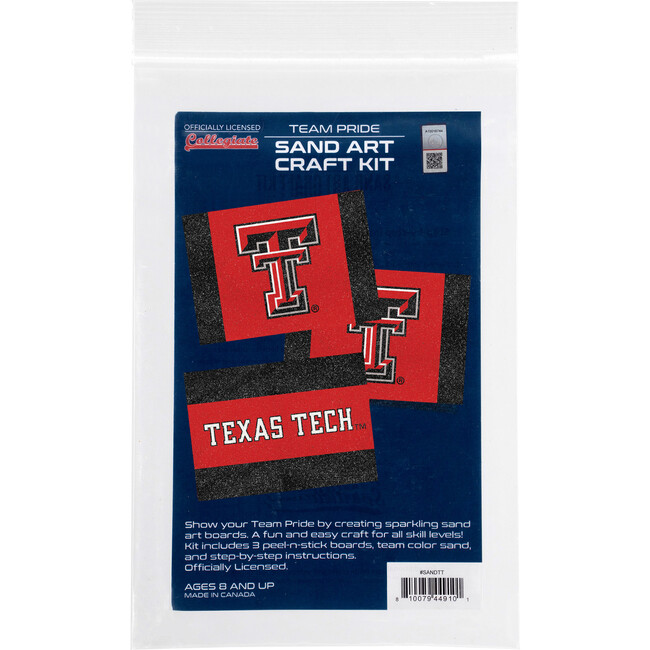 NCAA Texas Tech Red Raiders Sand Art Craft Kit - Arts & Crafts - 2