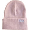 Custom Embroidered Beanie, Mauve - Hats - 1 - thumbnail