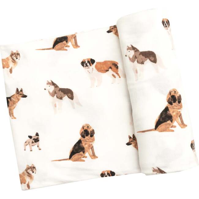 Big Dogs Swaddle Blanket, Multicolor - Swaddles - 1