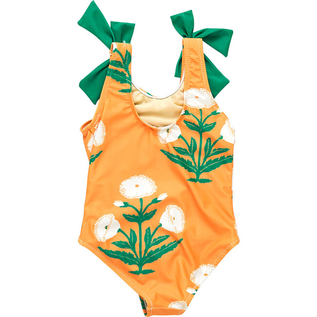 Baby Girls Shelly Suit, Orange Dandelion