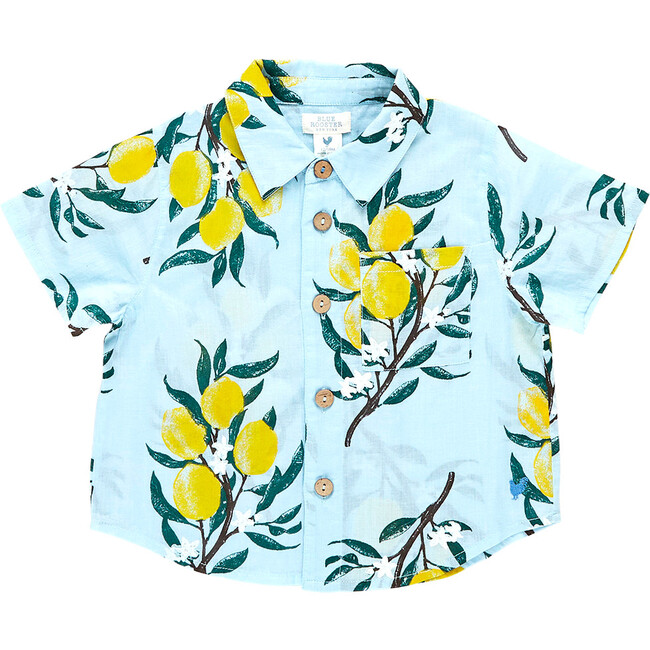 Baby Boys Jack Shirt, Lemon Branch - Shirts - 1