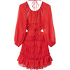 Gabriel Dress, Red - Dresses - 2 - thumbnail