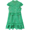 Amy Lace Dress, Emerald - Dresses - 1 - thumbnail