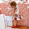 Baby  Mistletoe Dress, Floral - Dresses - 4
