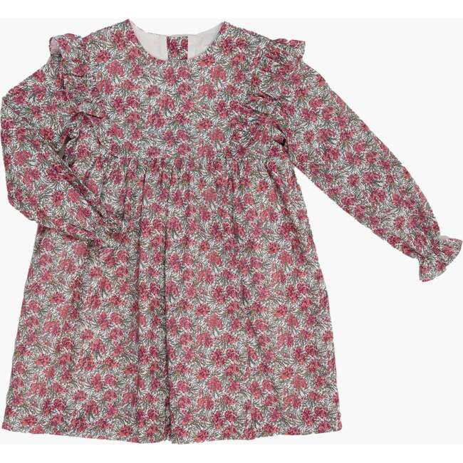 Gordess Dress, Plum/Khaki - Dresses - 3