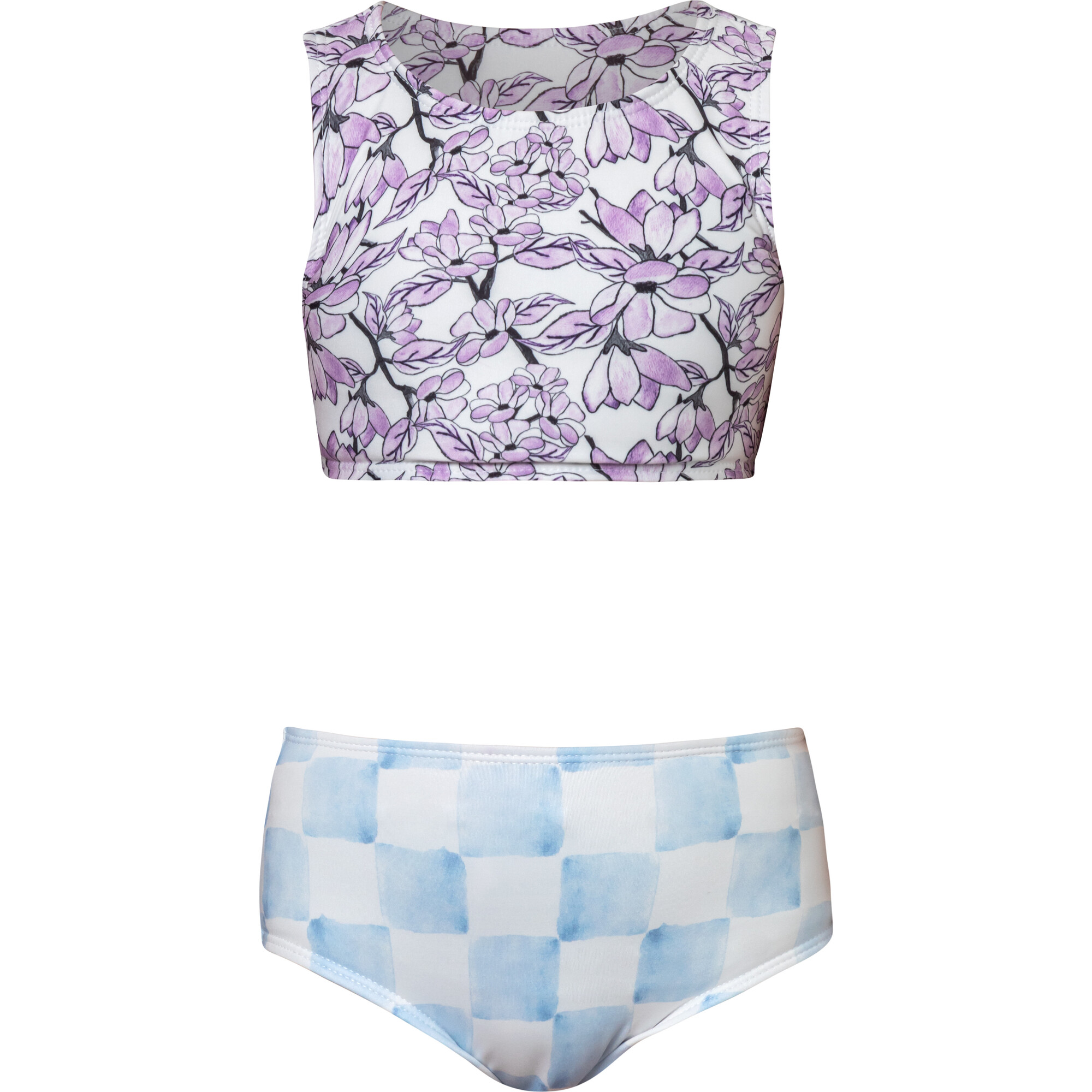 Ocean Lane Allegrak Bikini, White Blue - Two Pieces - 1