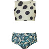 Yellow Brick Road Allegrak Bikini, Black Green Yellow - Two Pieces - 1 - thumbnail
