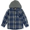 Northern Shirt, Navy/ Charcoal Plaid - Sweatshirts - 1 - thumbnail