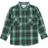 Arin Shirt, Dark Cedar/Charcoal Plaid - Shirts - 1 - thumbnail