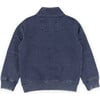 Chance Mock Neck, Navy - Sweatshirts - 2