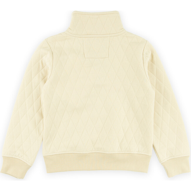 Columbia Mock Neck, Ecru - Sweatshirts - 2