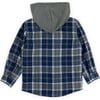 Northern Shirt, Navy/ Charcoal Plaid - Sweatshirts - 2