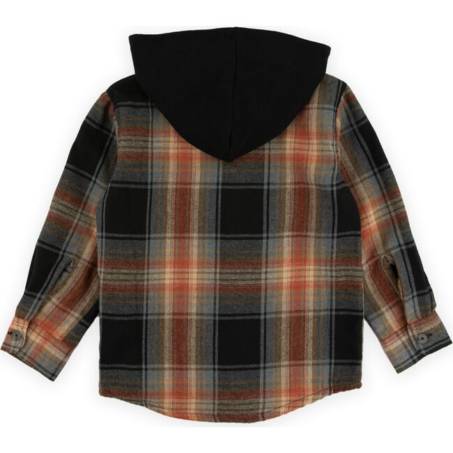 Northern Shirt, Copper/Black Plaid - Sweatshirts - 2