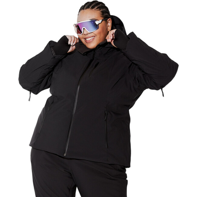Women's Lawrence Jacket, Black - Coats - 2