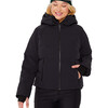 Women's Georgie Puffer Jacket, Black - Coats - 2