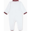 Lindo Tartan Sleepsuit, Tartan - Pajamas - 2