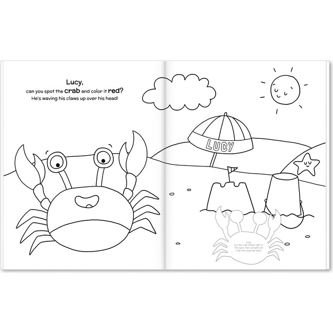 I See Me! x Crayola 'Lucy Sees A Rainbow' Personalized Coloring & Activity Book