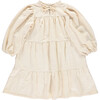 Matilda Dress, Winter Cream Embroidery - Dresses - 1 - thumbnail