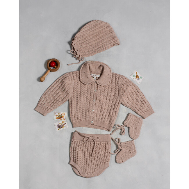 Loulou Booties, Natural - Socks - 3