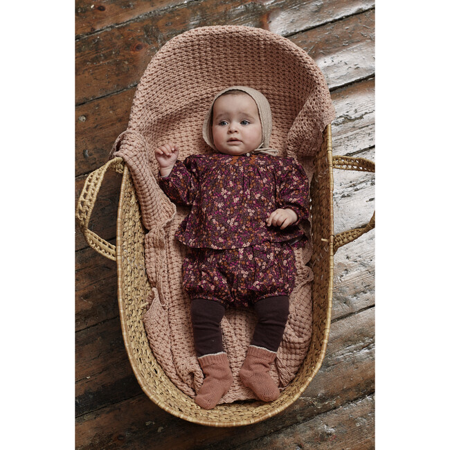 Lena Baby Set,  Mulberry Mini Floral - Mixed Apparel Set - 2