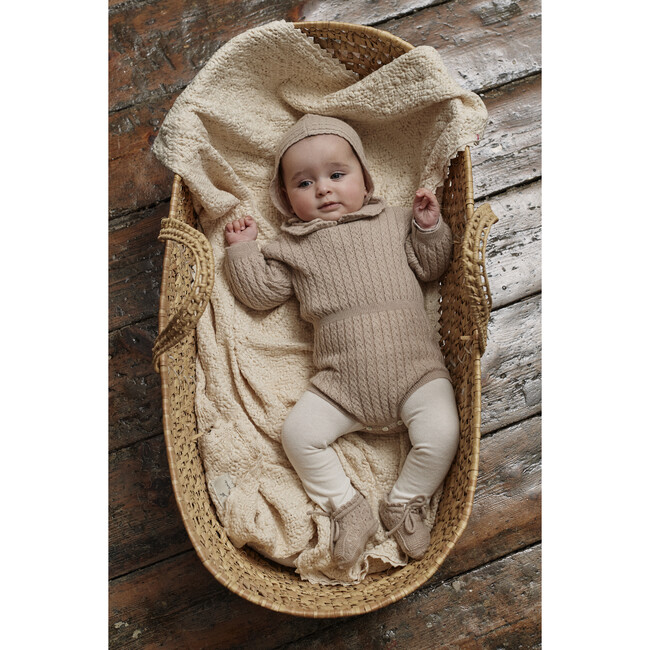 Loulou Booties, Natural - Socks - 2