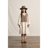 Matilda Dress, Winter Cream Embroidery - Dresses - 4 - thumbnail