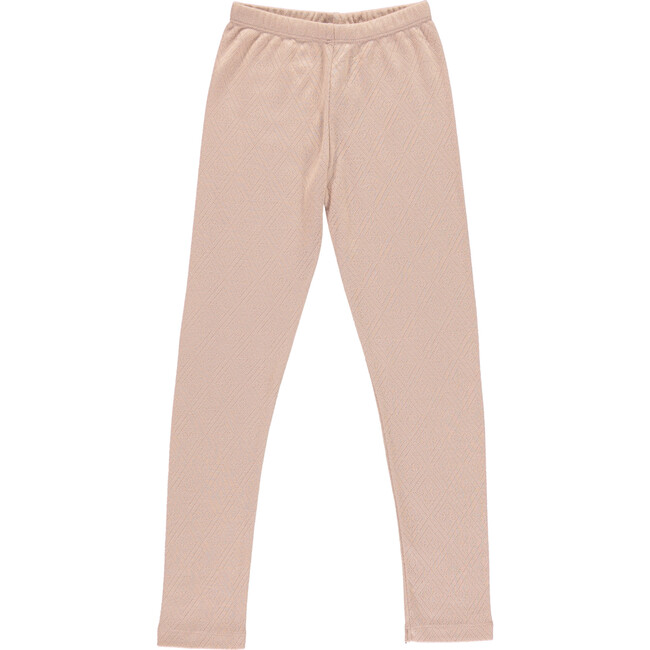 Bebe Legging, Blush Pointelle
