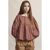 Flora Blouse, Walnut Ditsy Floral - Blouses - 2