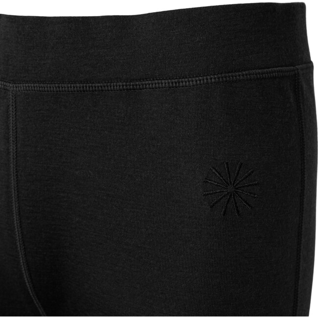 Women's Merinowool Trouser Flair, Jet Black - Sweatpants - 4