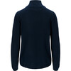 Cashmere Quarter Zip Sweater, Navy - Sweaters - 3