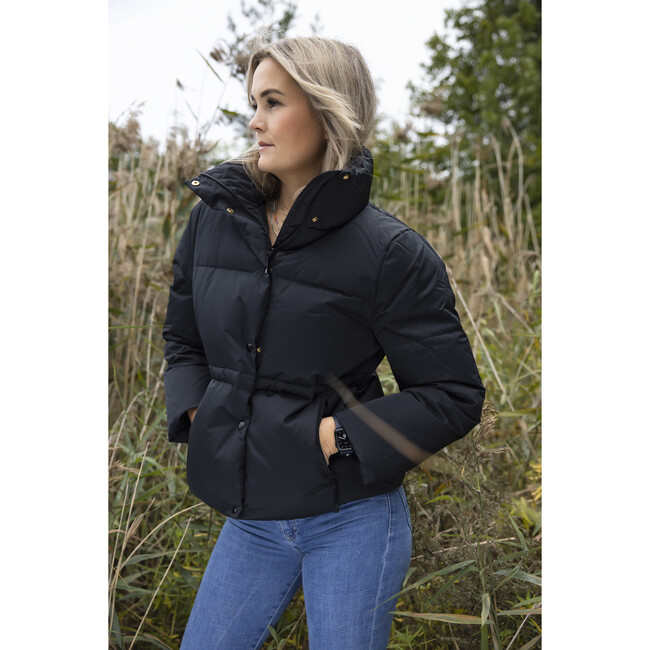 Women's Sirrah Down Jacket, Jet Black - Coats - 3