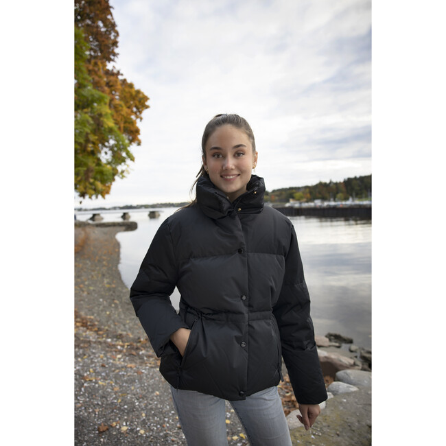 Women's Sirrah Down Jacket, Jet Black - Coats - 5