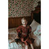 Eleanor Block Print Dress, Red - Dresses - 2