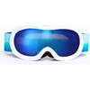 Kids Ski Goggles, Blue - Ski Goggles - 1 - thumbnail