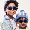 Kids Pom Pom Winter Hat, Blue - Hats - 2