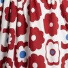 Women's Marmee Dress, Burgundy Retro Floral - Dresses - 2