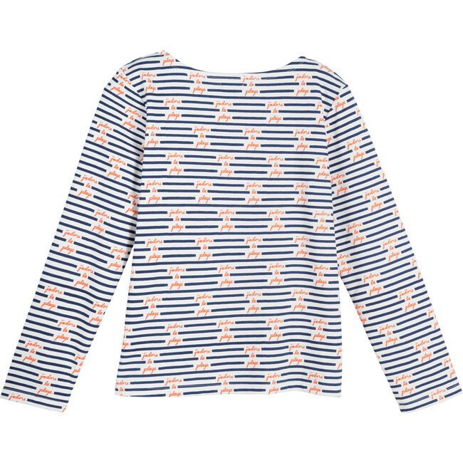 Women's Kristen Long Sleeve Top, J'adore La Plage - T-Shirts - 4