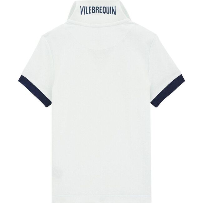 Pantin Pique Polo, Glacier - Polo Shirts - 2