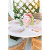 Linen Scalloped Napkins, Peony Pink - Tabletop - 3