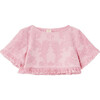 Beach Terry Tee, Pink - T-Shirts - 1 - thumbnail