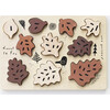 WOODEN TRAY PUZZLE - COUNT TO 10 LEAVES, Brown - Puzzles - 1 - thumbnail