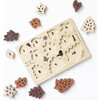 WOODEN TRAY PUZZLE - COUNT TO 10 LEAVES, Brown - Puzzles - 3 - thumbnail